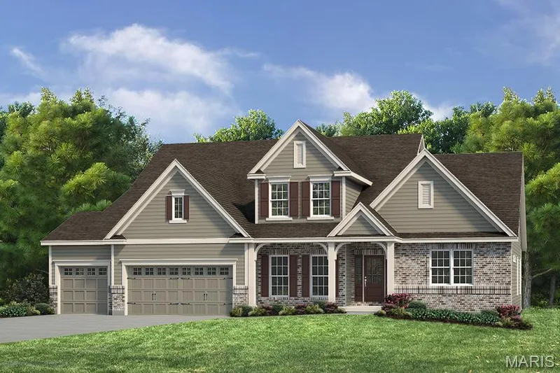Optional Upgraded Elevation — 1 TBB Glenhurst II @ Windsor Park, Lake St. Louis, MO 63367