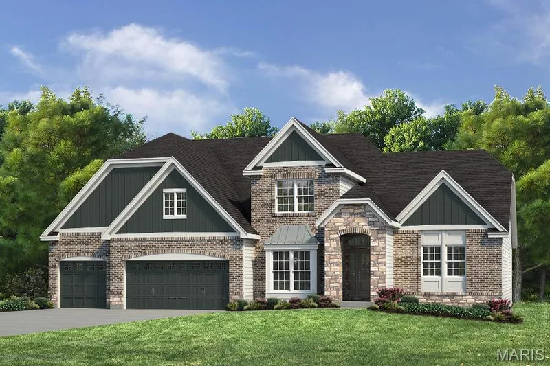 Optional Upgraded Elevation — 1 TBB Glenhurst II @ Windsor Park, Lake St. Louis, MO 63367