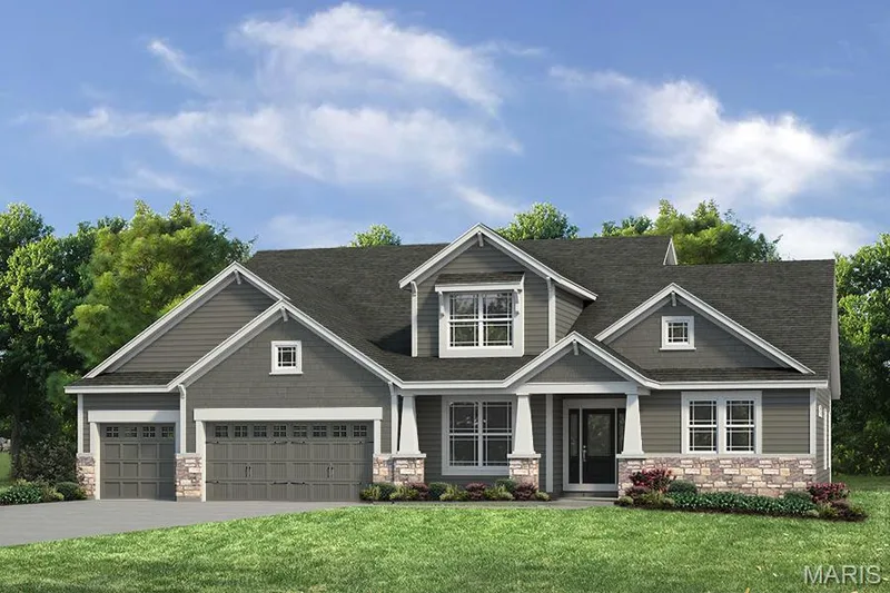Optional Upgraded Elevation — 1 TBB Glenhurst II @ Windsor Park, Lake St. Louis, MO 63367