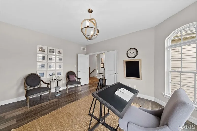 Photo representation of similar home.  Some feature shown may be optional upgrades.  Secondary bedroom shown as a Den/Office. — 1 TBB Warson @ VDP, Dardenne Prairie, MO 63368