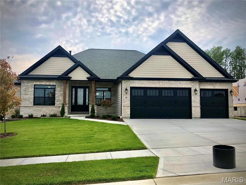 Photos are of previously built home and show many upgrades. — Alpine @ Stone Canyon, Foristell, MO 63348