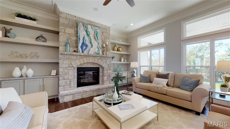Photos are of previously built home and show many upgrades. — Alpine @ Stone Canyon, Foristell, MO 63348