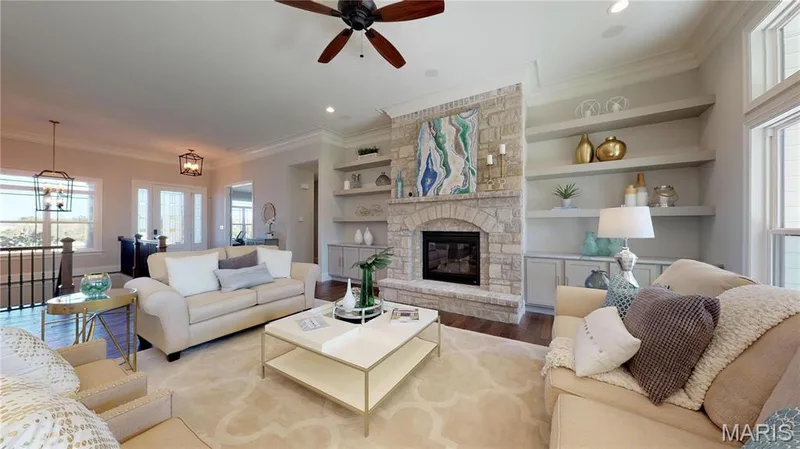 Photos are of previously built home and show many upgrades. — Alpine @ Stone Canyon, Foristell, MO 63348