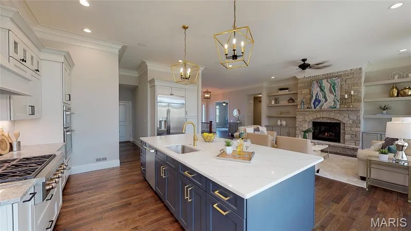 Photos are of previously built home and show many upgrades. — Alpine @ Stone Canyon, Foristell, MO 63348