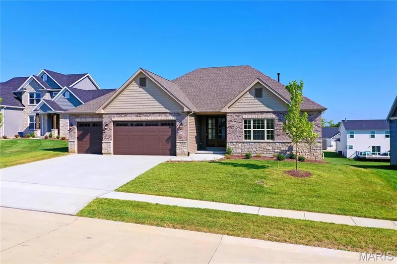 Photos are of previously built home and show many upgrades. — Grant @ Stone Canyon, Foristell, MO 63348
