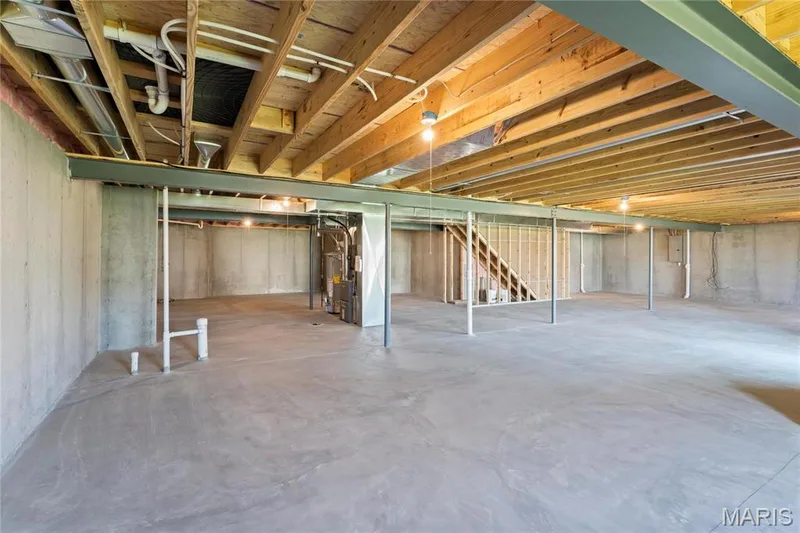Rough in for Full Bath in Unfinished Basement — Grant @ Stone Canyon, Foristell, MO 63348