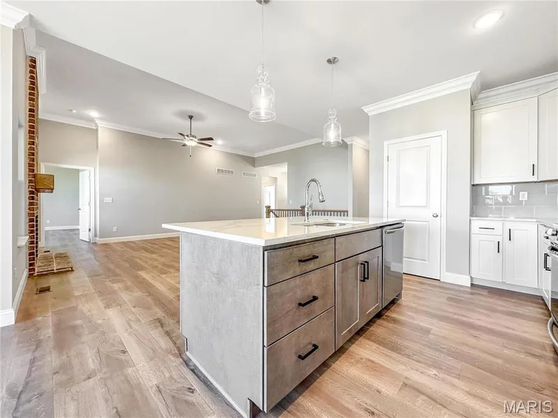 Photos are of previously built home and show many upgrades. — Huntington II @ Stone Canyon, Foristell, MO 63348