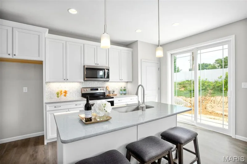 Photo representation of a similar home.  Some features shown may be optional. — 1 TBB Devonshire @Harvest Cottages, O'Fallon, MO 63385