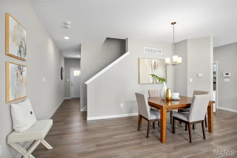 Photo representation of a similar home.  Some features shown may be optional. — 1 TBB Devonshire @Harvest Cottages, O'Fallon, MO 63385