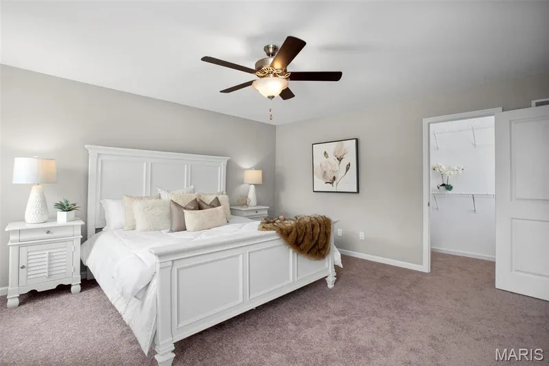Photo representation of a similar home.  Some features shown may be optional. — 1 TBB Devonshire @Harvest Cottages, O'Fallon, MO 63385