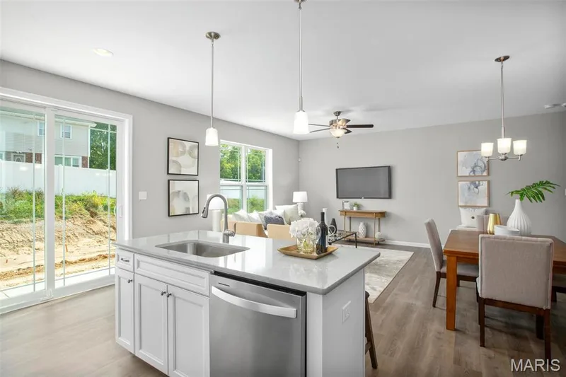 Photo representation of a similar home.  Some features shown may be optional. — 1 TBB Devonshire @Harvest Cottages, O'Fallon, MO 63385