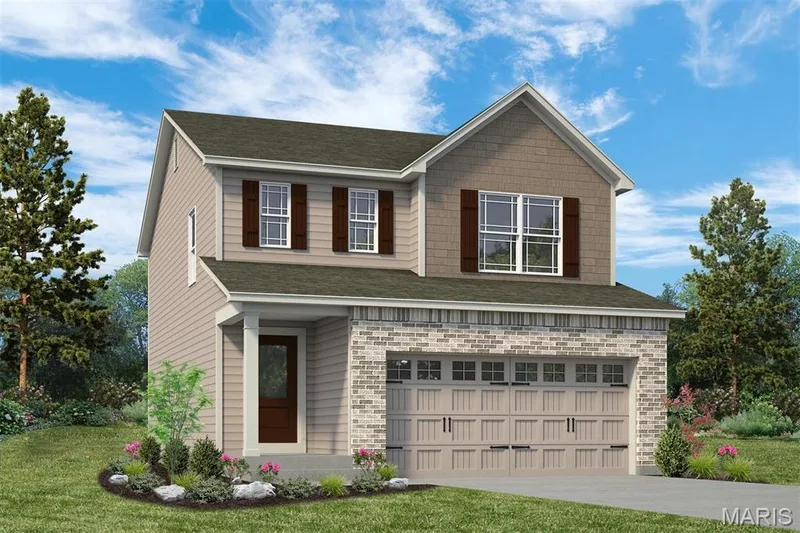 Optional Upgraded Elevation — 1 TBB Devonshire @Harvest Cottages, O'Fallon, MO 63385