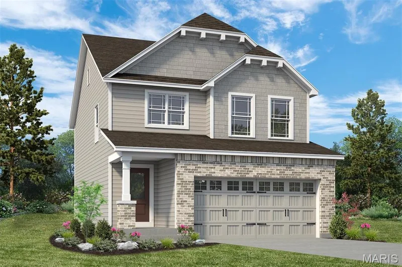 Optional Upgraded Elevation — 1 TBB Devonshire @Harvest Cottages, O'Fallon, MO 63385