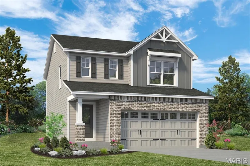 Optional Upgraded Elevation — 1 TBB Devonshire @Harvest Cottages, O'Fallon, MO 63385