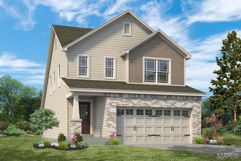 Optional Upgraded Elevation — 1 TBB Dover @ Harvest Cottages, O'Fallon, MO 63385