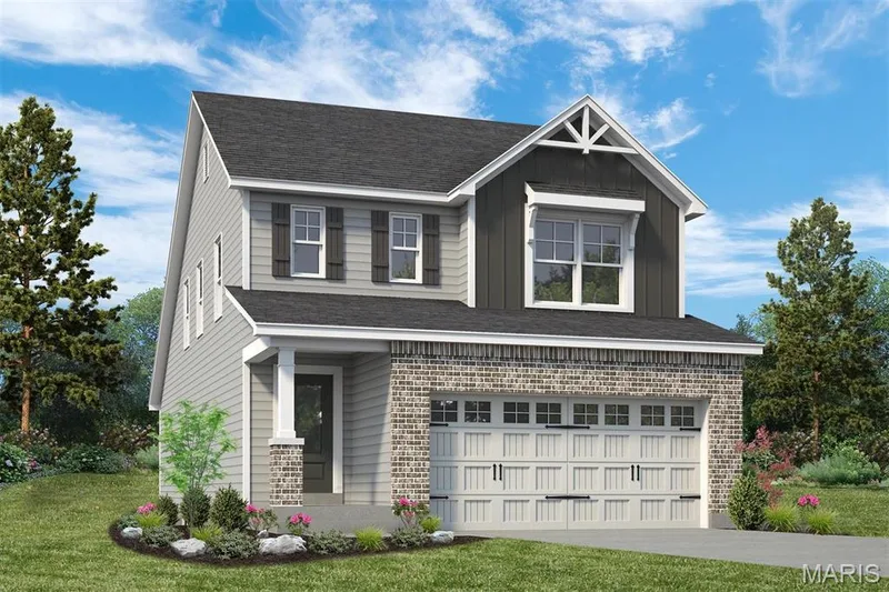 Optional Upgraded Elevation — 1 TBB Dover @ Harvest Cottages, O'Fallon, MO 63385