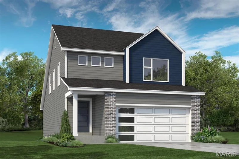 Optional Upgraded Elevation — 1 TBB Dover @ Harvest Cottages, O'Fallon, MO 63385