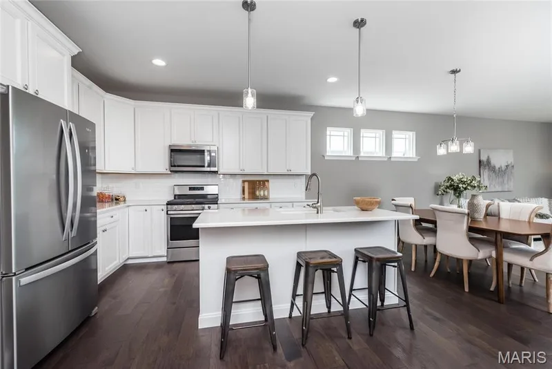 Photo representation of a similar home.  Some features shown may be optional. — 1 TBB Ashland @ Harvest Villas, O'Fallon, MO 63385