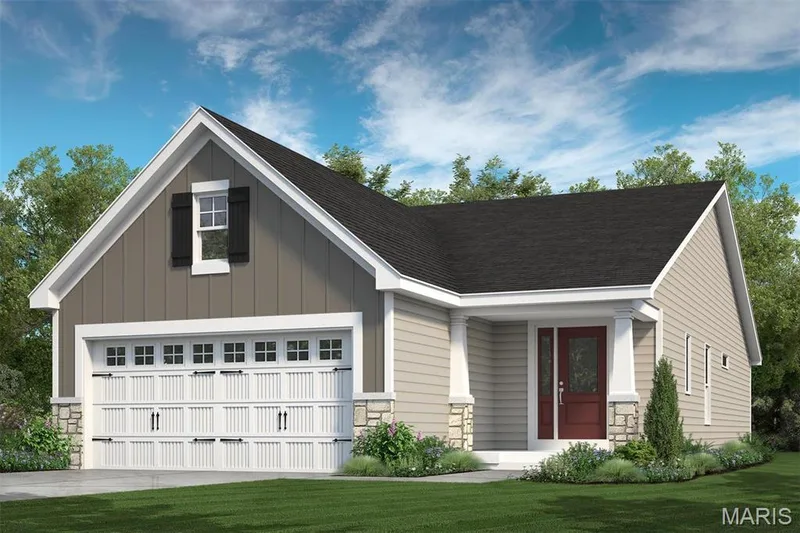 Optional Upgraded Elevation — 1 TBB Ashland @ Harvest Villas, O'Fallon, MO 63385