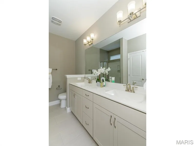 Photo representation of a similar home.  Some features shown may be optional. — 1 TBB Highland 3Bd@Harvest Villas, O'Fallon, MO 63385