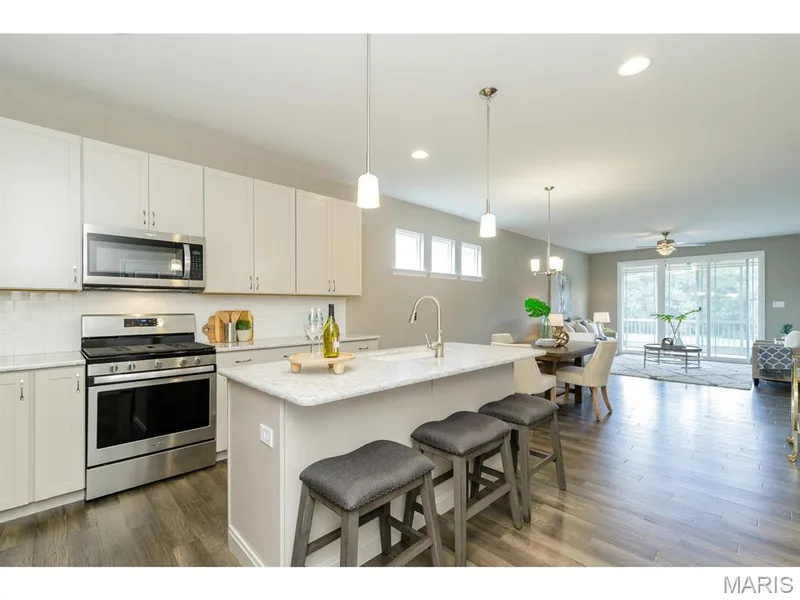 Photo representation of a similar home.  Some features shown may be optional. — 1 TBB Highland 3Bd@Harvest Villas, O'Fallon, MO 63385