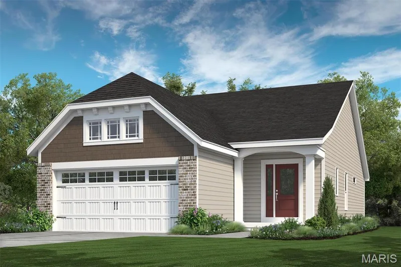Optional Upgraded Elevation — 1 TBB Highland 3Bd@Harvest Villas, O'Fallon, MO 63385