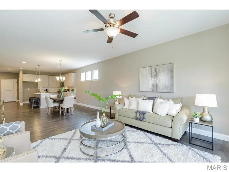 Photo representation of a similar home.  Some features shown may be optional. — 1 TBB Highland @ Harvest Villas, O'Fallon, MO 63385