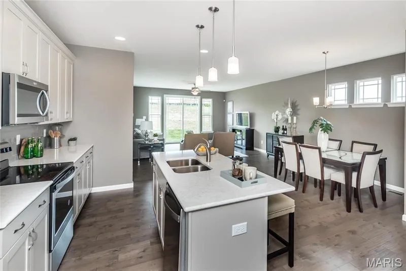 Photo representation of a similar home.  Some features shown may be optional. — 1 TBB Fairfax @ Harvest Villas, O'Fallon, MO 63385