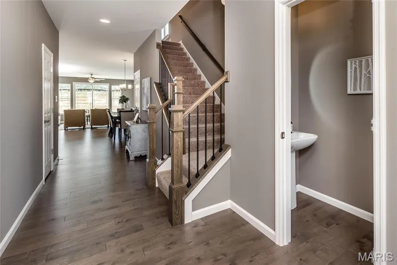 Photo representation of a similar home.  Some features shown may be optional. — 1 TBB Fairfax @ Harvest Villas, O'Fallon, MO 63385
