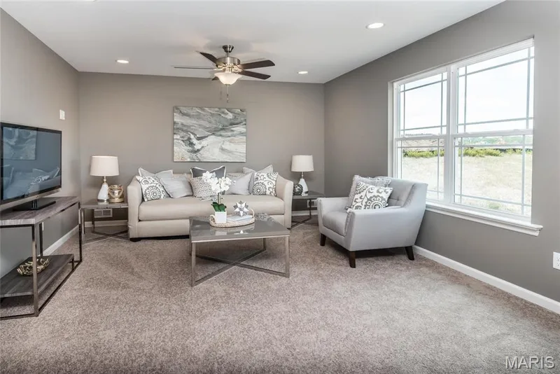 Photo representation of a similar home.  Some features shown may be optional. — 1 TBB Fairfax @ Harvest Villas, O'Fallon, MO 63385