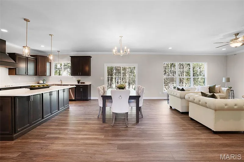 Open floor plan — Cypress-Ests @ Schaper Farms, Foristell, MO 63348