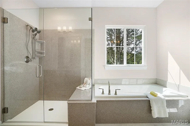 Separate tub and shower — Cypress-Ests @ Schaper Farms, Foristell, MO 63348