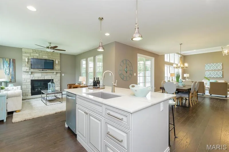 Photo representation of a similar home.  Some features shown may be optional. — 1 TBB Durham II @ Harvest Heritage, O'Fallon, MO 63385