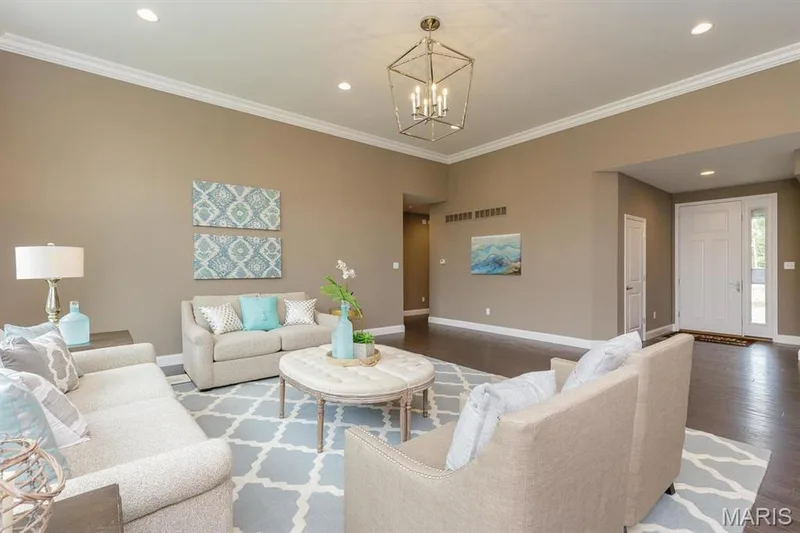 Photo representation of a similar home.  Some features shown may be optional. — 1 TBB Durham II @ Harvest Heritage, O'Fallon, MO 63385