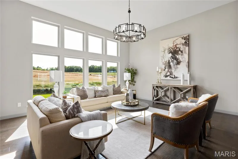 Photo representation of a similar home.  Some features shown may be optional. — 1 TBB Woodside @ Harvest Heritage, O'Fallon, MO 63385