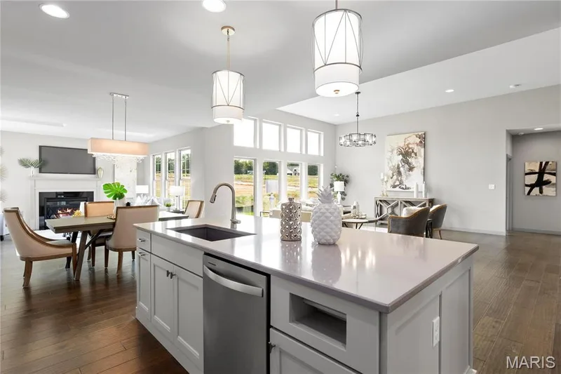 Photo representation of a similar home.  Some features shown may be optional. — 1 TBB Woodside @ Harvest Heritage, O'Fallon, MO 63385