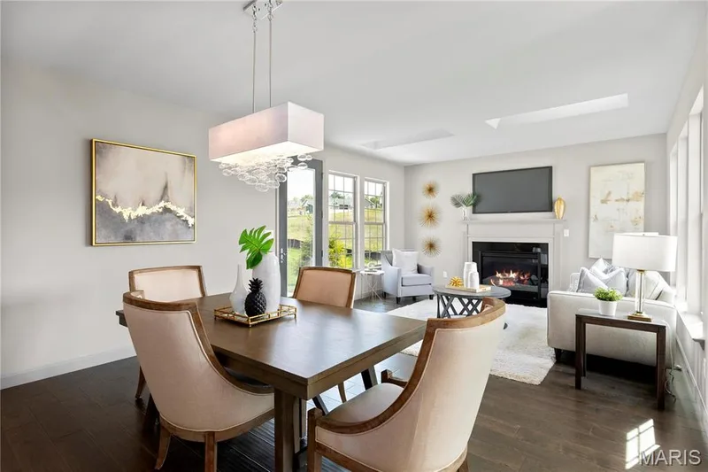 Photo representation of a similar home.  Some features shown may be optional. — 1 TBB Woodside @ Harvest Heritage, O'Fallon, MO 63385