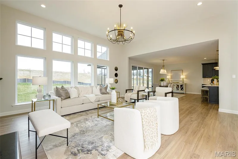 Photo representation of a similar home.  Some features shown may be optional. — 1 TBB Arlington II @Harvest Heritage, O'Fallon, MO 63385