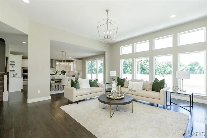 Photo representation of a similar home.  Some features shown may be optional. — 1 TBB Glenhurst II @Harvest Heritage, O'Fallon, MO 63385