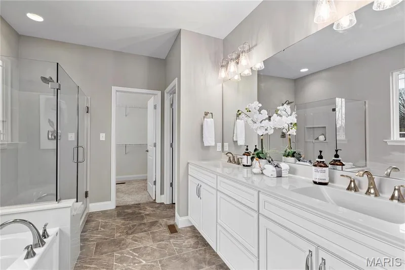 Photo representation of a similar home.  Some features shown may be optional. — 1 TBB Whitehall @ Ryehill Manor, St Peters, MO 63376