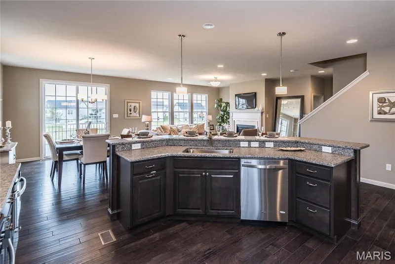 Photo representation of a similar home.  Some features shown may be optional. — 1 TBB Parker @ Ryehill Manor, St Peters, MO 63376