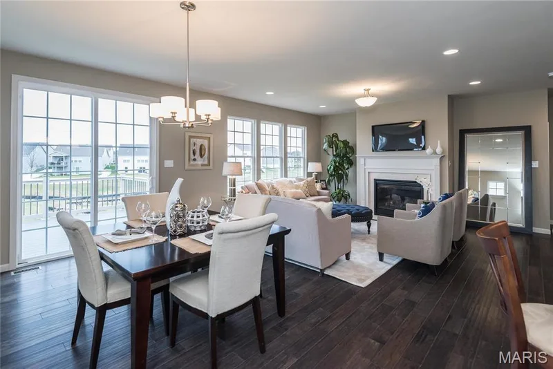 Photo representation of a similar home.  Some features shown may be optional. — 1 TBB Parker @ Ryehill Manor, St Peters, MO 63376