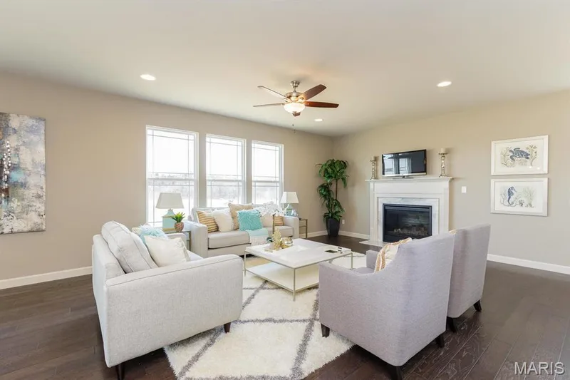 Photo representation of a similar home.  Some features shown may be optional. — 1 TBB Carver @ Ryehill Manor, St Peters, MO 63376