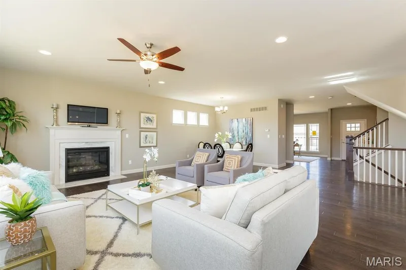 Photo representation of a similar home.  Some features shown may be optional. — 1 TBB Carver @ Ryehill Manor, St Peters, MO 63376