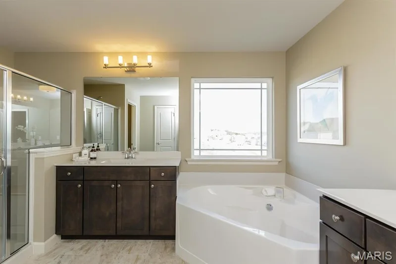 Photo representation of a similar home.  Some features shown may be optional. — 1 TBB Carver @ Ryehill Manor, St Peters, MO 63376