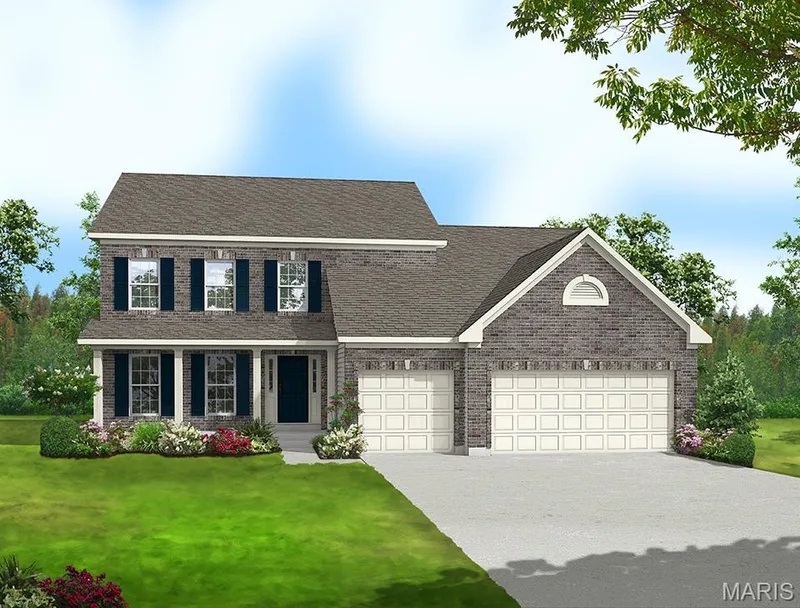 Bridgeport - Elevation #2 — 0 Bridgeport @ Cedarstone, Dardenne Prairie, MO 63368