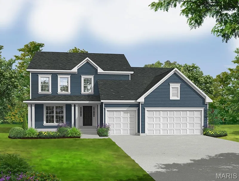 Bridgeport - Elevation #3 — 0 Bridgeport @ Cedarstone, Dardenne Prairie, MO 63368