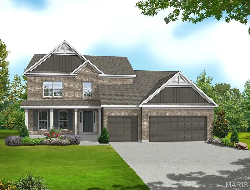 Bridgeport - Elevation #6 — 0 Bridgeport @ Cedarstone, Dardenne Prairie, MO 63368