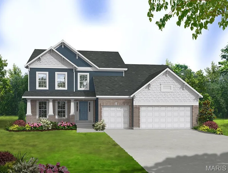 Bridgeport - Elevation #8 — 0 Bridgeport @ Cedarstone, Dardenne Prairie, MO 63368