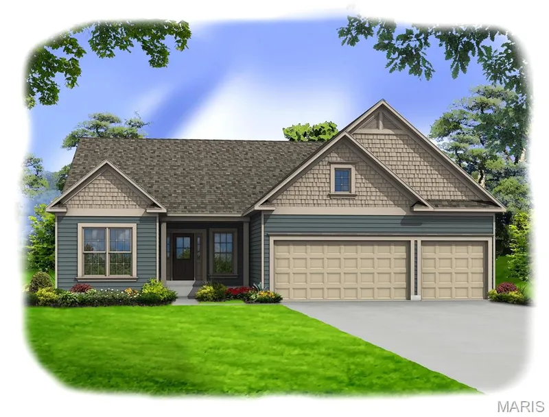 Pierce - Elevation #2 — 0 Pierce @ Cedarstone, Dardenne Prairie, MO 63368